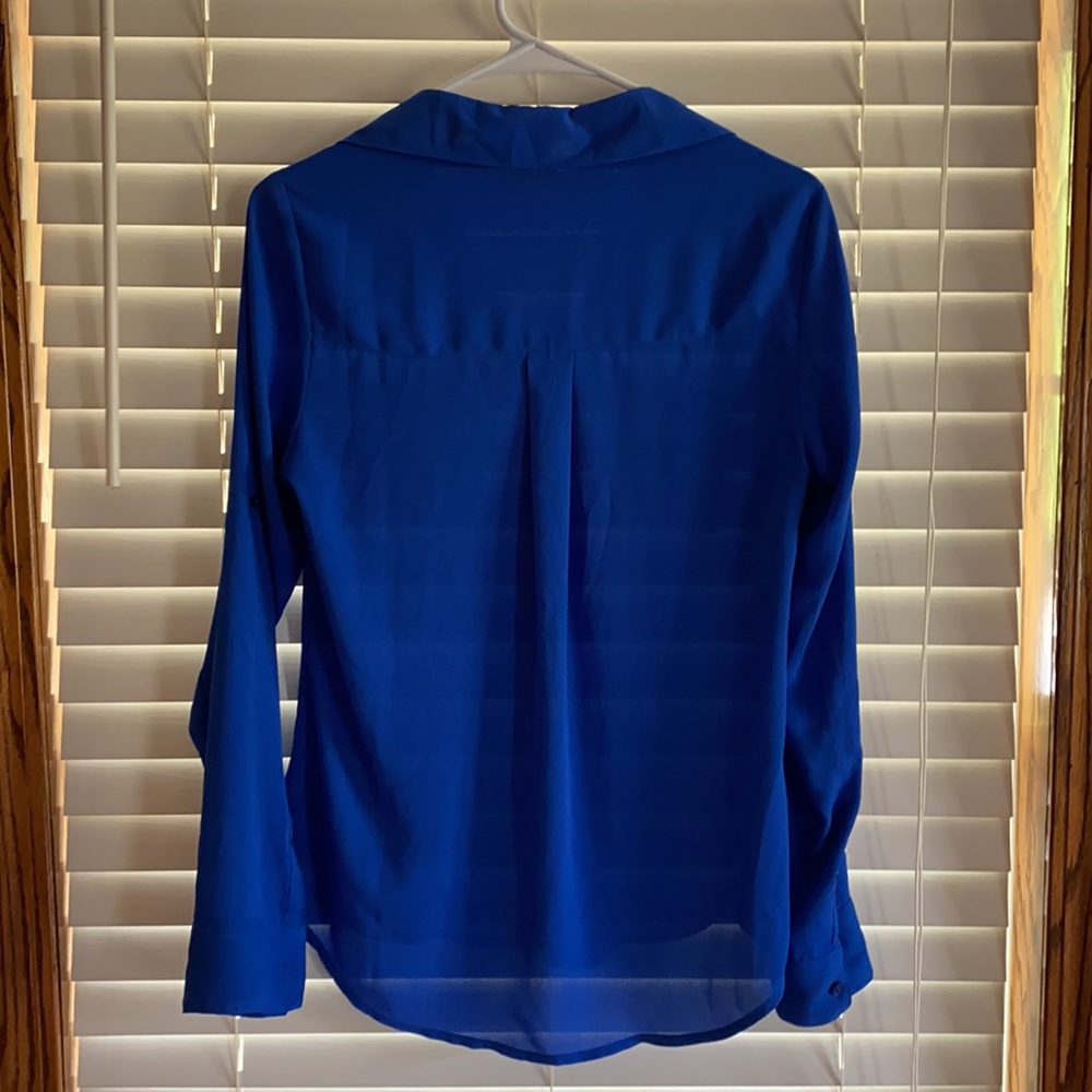 Blue Express button down - Picture 2 of 3
